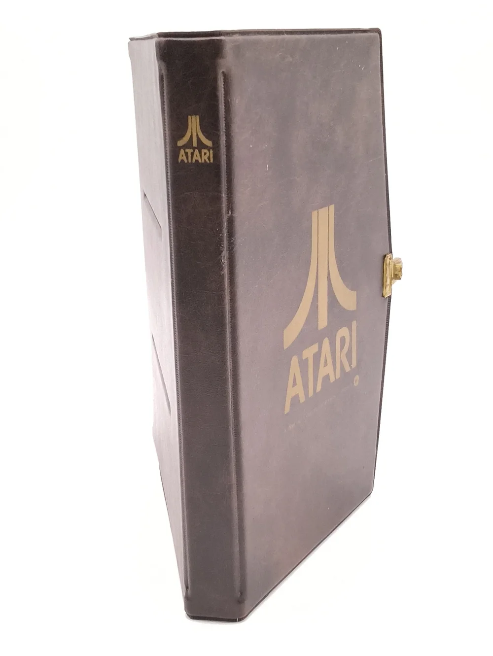 Vintage Atari 2600 Leatherette 3-Game Travel Case With 3 Games - Picture 2 of 10